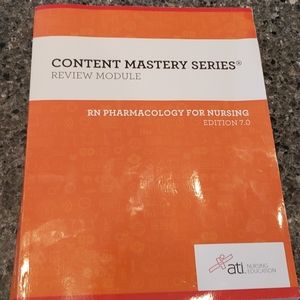 Ati RN pharmacology book